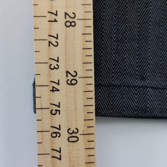 Gloria Vanderbilt Pants Womens Size 6 Medium Black Pinstripe Stretch Spandex - Picture 5 of 10